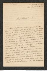Nachlass Franz Steindachner, Brief von H. Ihering an Franz Steindachner (30.05.1884), Inv.Nr. 248.04, Seite 1